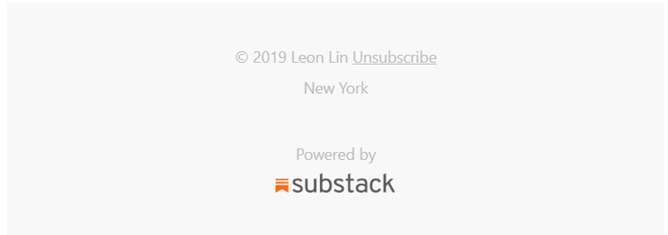 Unsubscribe